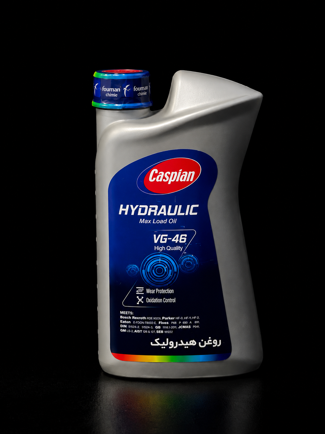 روغن هیدرولیک VG کاسپین ۱ لیتری