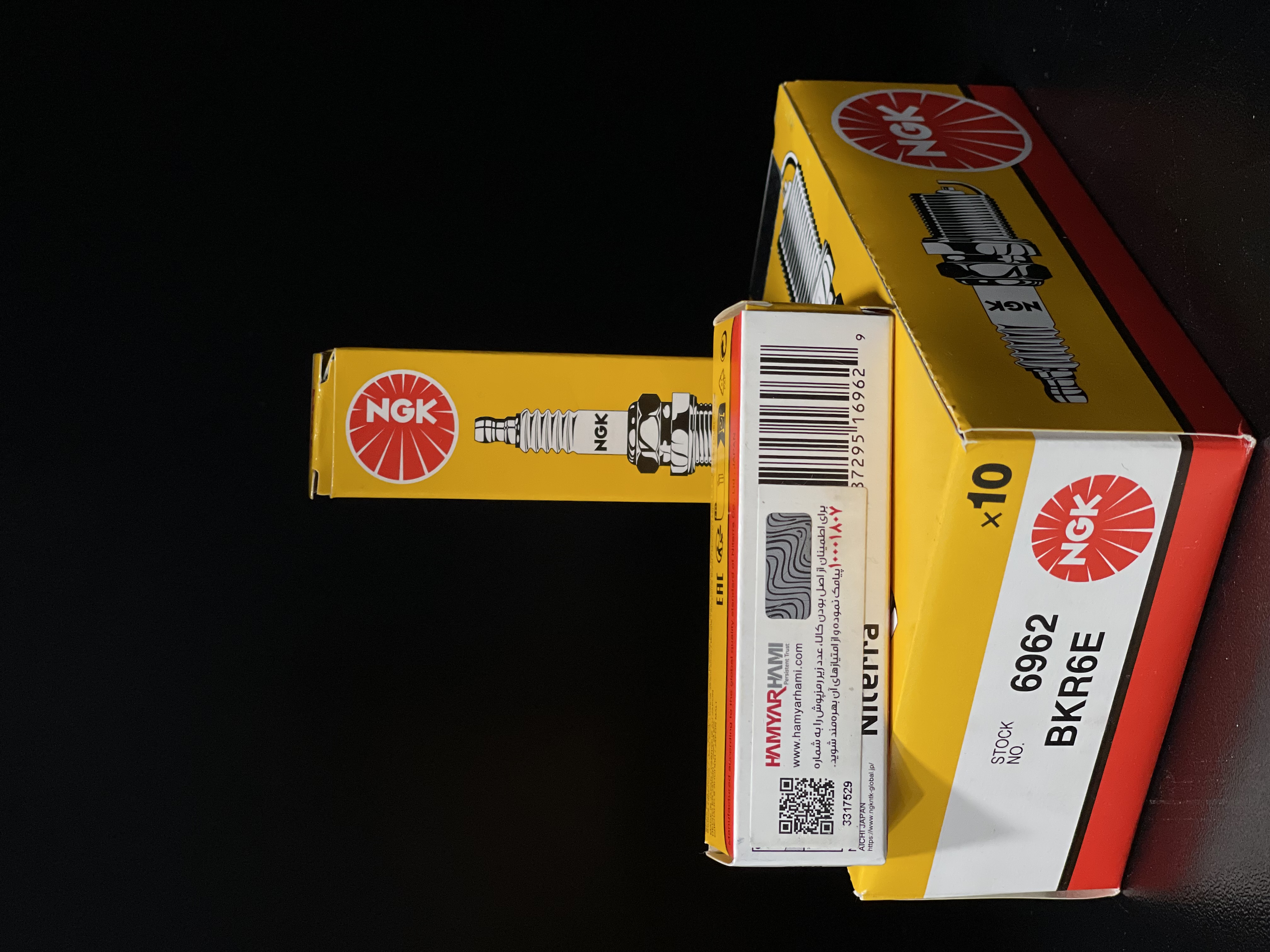 شمع کوتاه NGK - BKR6E -6962 اصلی
